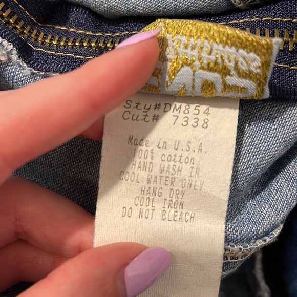 Vintage jean bodycon dress - Picture 7 of 7